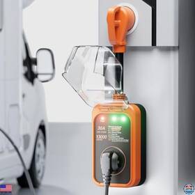 Spd101or Visit The Focsprod Store 30 Amp Rv Surge Protector 13000j - Waterproof Cover And Circuit Analyzer For Rvs