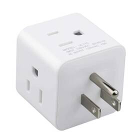 Vsanstar 824007195152 Multi Plug Outlet Extender 3 Prong Wall Tap 4 Way Ac Electrical Outlets Powe