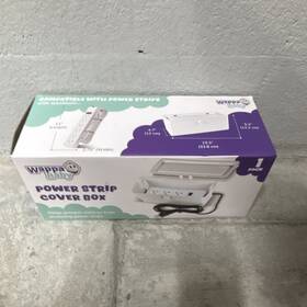 Wappa Baby Wb-6501 Childproof Power Strip Cover Box 12 Outlets White
