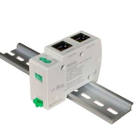 Rj45-e Watchfuleye 811914030034 Wth-sg/rj45-e Din-rail Mounted Gigabit Ethernet Poe Surge Protect