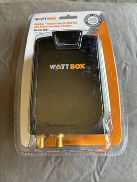 Wb-200-3rwt Wattbox 842822020527 3-rotating Outlet Surge Protector Wall Tap Sealed New