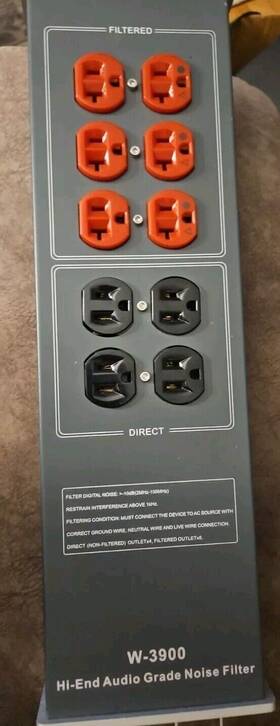 W-3900 Waudio Hi-end Audio Grade Noise Filter Open Box