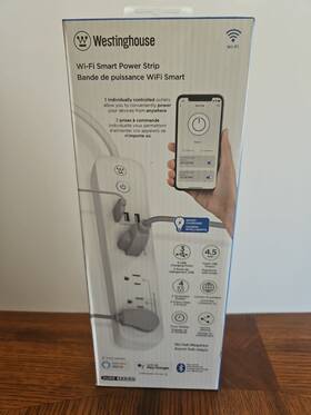 Westinghouse 94012 Wi-fi Smart Power Strip Works With Alexa Google Home
