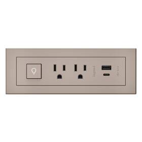 Wiremold 786776192513 Legrand Rdszcni Radiant Furniture Power Center With Usb And Switch