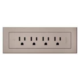 Rd4rni Wiremold 786776192742 Legrand Radiant Furniture Power Center Recessed Strip 4 Outlet