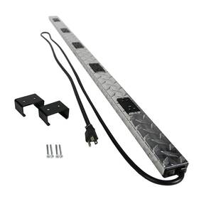 Wiremold 809395438838 Legrand - Power Strip 10 Outlet Wall Mount Under Count