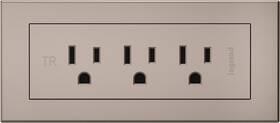 Rd3rni10 Wiremold Legrand Radiant Furniture Power Center Recessed Nickel