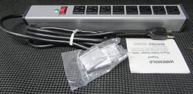 Ul218bc Wiremold 8 Outlet 15a 120v Nema 5-15 6ft Cord 15 Inch Power Strip