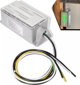 Wmqp-2227 Wm-auto Fs100 Whole House Surge Protection Device Rated 100000 Amps 120/240v For Siemens