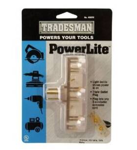 4327c Woods Coleman Adapter 125 V 15 A 3 Outlet 1 Count Pack Of Clear