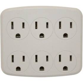 Woods 78693411939 6-outlet Surge Suppressor/protector 41196