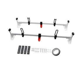 Fbac19 Wrlwy White Vantech H1 Steel Double Pole Ladder Also Used For Ram Promaster City 2