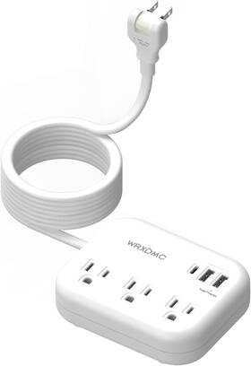 Wrxdmc 726084353633 2 Prong Power Strip To 3 Outlet Adapter Us Japan Plug