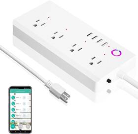 Xenon 313113753795 Smart Power Strip Surge Protector With 4 Individually Controlled Outlets