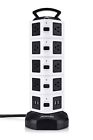 Xo9fekvjr9 Jackyled Electric Power Strip Outlet Plugs With Usb Slot Cord