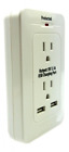 Xws8-0102-wht Xtreme Cables Outlet Surge Wall Tap With Dual 805106282325