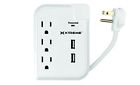 Xws8-0107-wht Xtreme New Outlet Corded Surge Protector With Usb 805106204013