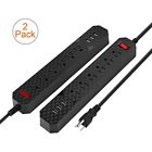 Ya18ws6au3u2 Poweradd 2 Pack 6-outlet