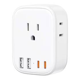 Yichuhaoxi 705353824074 8-outlet Extender With 2 Usb-a Ports Usb-c Wall Tap Splitter For Home Of