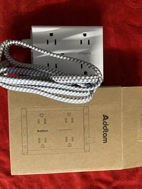 Yichuhaoxi 744110344899 Surge Protector Power Strip Addtam Extension Cord With 8 Ac Outlets And 4 Usb P