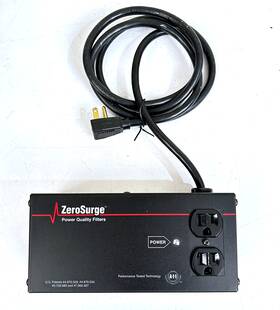 2r20w Zerosurge 2 Outlet 20 Amp Surge Protector Model #2r20w - Superb