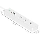 Zld-34usa-w Unbranded Wifi Smart Power Strip Surge Protector With 709112845621