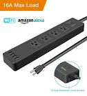 Zld-44usa-k Tonbux Wifi Smart Power Strip Surge Protector Joule With Switch