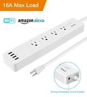 Zld-44usa-w Tonbux Wifi Smart Power Strip Surge Protector With Usb Charging