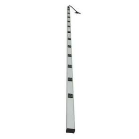 52ny33 Zoro Select Outlet Strip 12 5-15r 5-15p 6 Ft. Gray Formerly Power