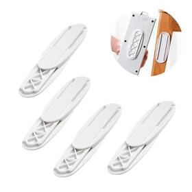 Ztwey 727196296276 Power Strip Holder Fixator 4packs No Hole Plug-in Wall Socket Sticker Fixer