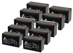 10 Pack 12V 7AH Sealed Lead Acid Battery Replaces Apc Back-ups 550 Va. Fixed Price $158.99.