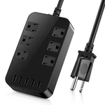 Wall Mount Power 6 Ac Multi-outlet Extender 5 Usb Charging P... Fast Ship. Fixed Price $33.99.