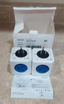 2 Allocacoc Original Powercube - 5 Outlet Dual Ubs Charger Adapter White Blue. Fixed Price $25.00.