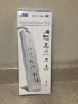 Feit Home 5 Ft. 4 Outlets Smart-enabled Wi-fi Power Strip With Usb White. Fixed Price $45.95.