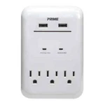 Usb Charger Surge Protection 2 Port 3 Outlets 950 Joules Plug. Fixed Price $19.99.