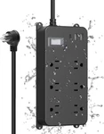 Outdoor Power Strip Weatherproof With Usb C,waterproof 6 Ft Cable, Black. Fixed Price $45.67.