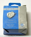 Dynex Grounded Adapter For Continental Europe Dx-tpluge. Fixed Price $7.34.