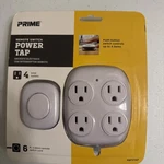 Prime Remote Switch Power Tap 6' Cord Brand New In Box. Fixed Price $18.99.