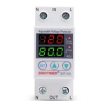 Sinotimer Dual Led Display Surge Protector Relay 120VAC 80A Adjustable Limit Cur. Fixed Price $41.70.