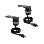 2 Pack Space Saver Grommet Socket 1-POWER-OUTLET Usb A/port 3.1 Amp Splash Re.... Fixed Price $112.79.