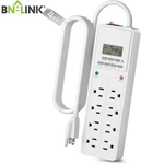 Bn-link 8 Outlet Surge Protector With 7DAY Digital Timer (4 Timed +4 Always On). Fixed Price $24.69.