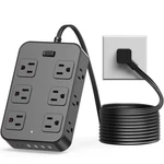 Power Strip Surge Protector 10 Ft Extension Cord With 12 Ac Outlets 6 Usb Por.... Fixed Price $30.20.