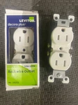 Leviton Backwire Outlet 15A-125V , White X. Fixed Price $85.00.