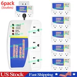 6 Packs Protector De Voltaje Para Electrodom Sticos Y Tomacorrientes 120V. Fixed Price $68.98.