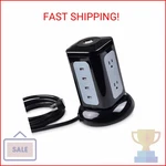 Cable Matters 6 Outlet Surge Protector Tower With Usb Charging Ports (4.2A. Fixed Price $28.69.