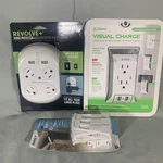 Atomi Visual Charge, Revolve Surge Protector, Safety First - Usb Wall Plate New. Fixed Price $52.99.