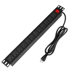 Power Strip Surge Protector Rackmount Pdu 12 Outlet With Switch Meta. Fixed Price $46.78.