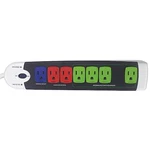 Outlet Strip, Surge, 7 5-15R, 5-15P, 4 Ft., White, 52NY66. Fixed Price $26.85.