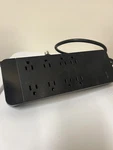 8 Outlet Power Strip Surge Protector 4FT Cable Extension, Wall Mount. Fixed Price $14.95.