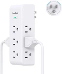 Surge Protector Outlet Extender With Rotating Plug, 9 Ac Multi Wall. Fixed Price $16.57.